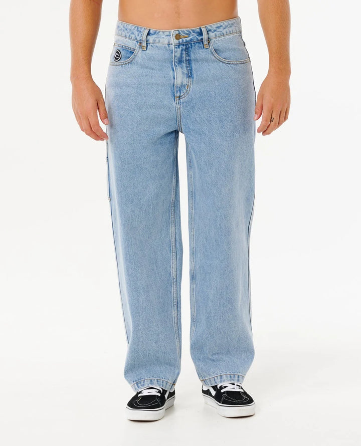 Rip Curl Men's Nu Dose Denim Pant - Washed Blue - Sun Diego Boardshop