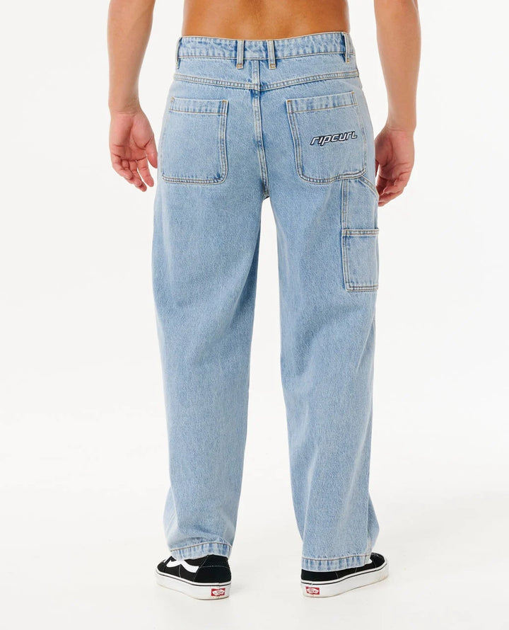Rip Curl Men's Nu Dose Denim Pant - Washed Blue - Sun Diego Boardshop