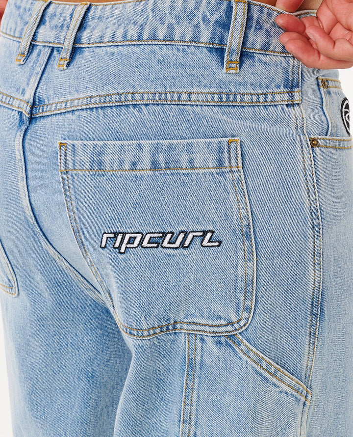 Rip Curl Men's Nu Dose Denim Pant - Washed Blue - Sun Diego Boardshop