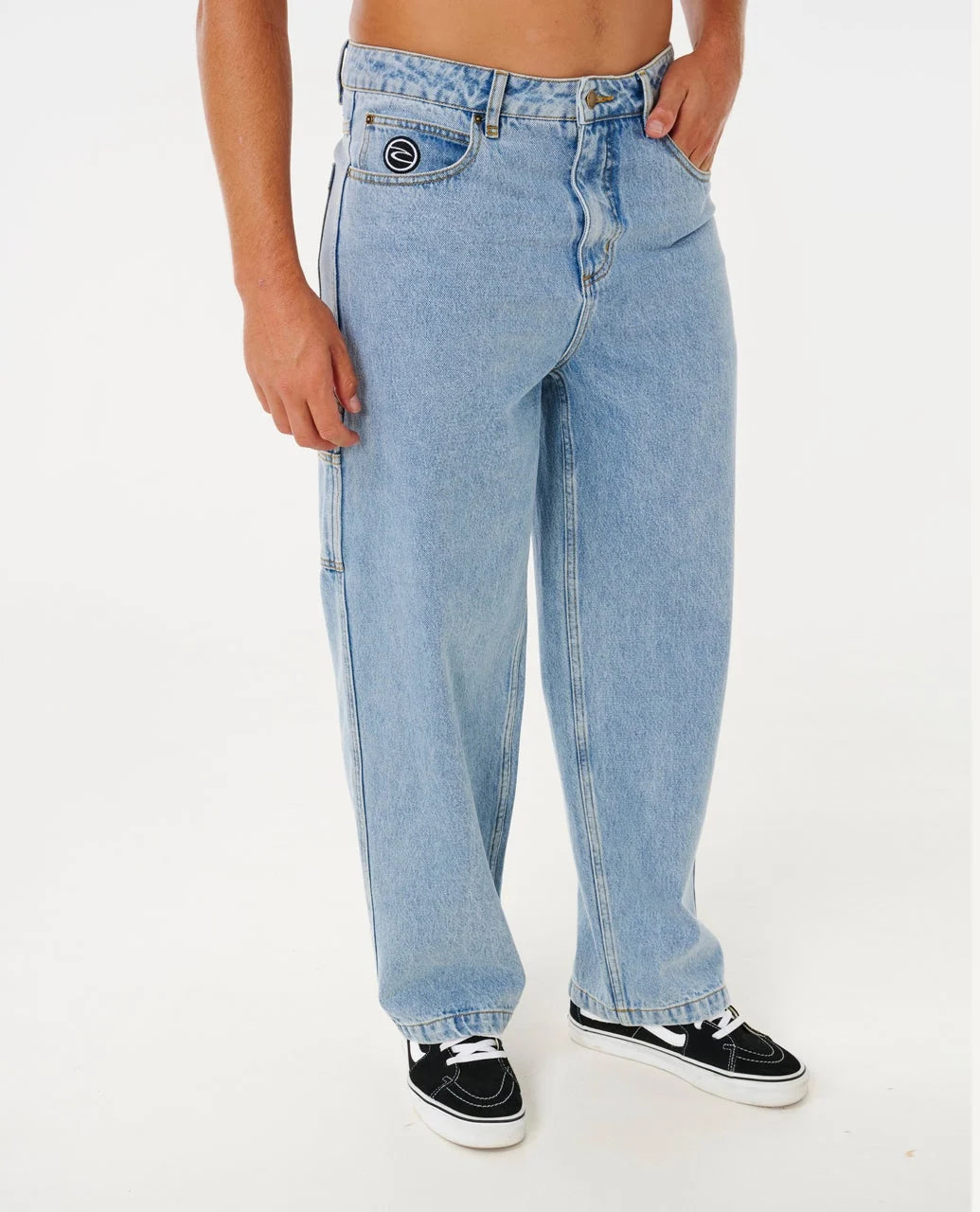 Rip Curl Men's Nu Dose Denim Pant - Washed Blue - Sun Diego Boardshop