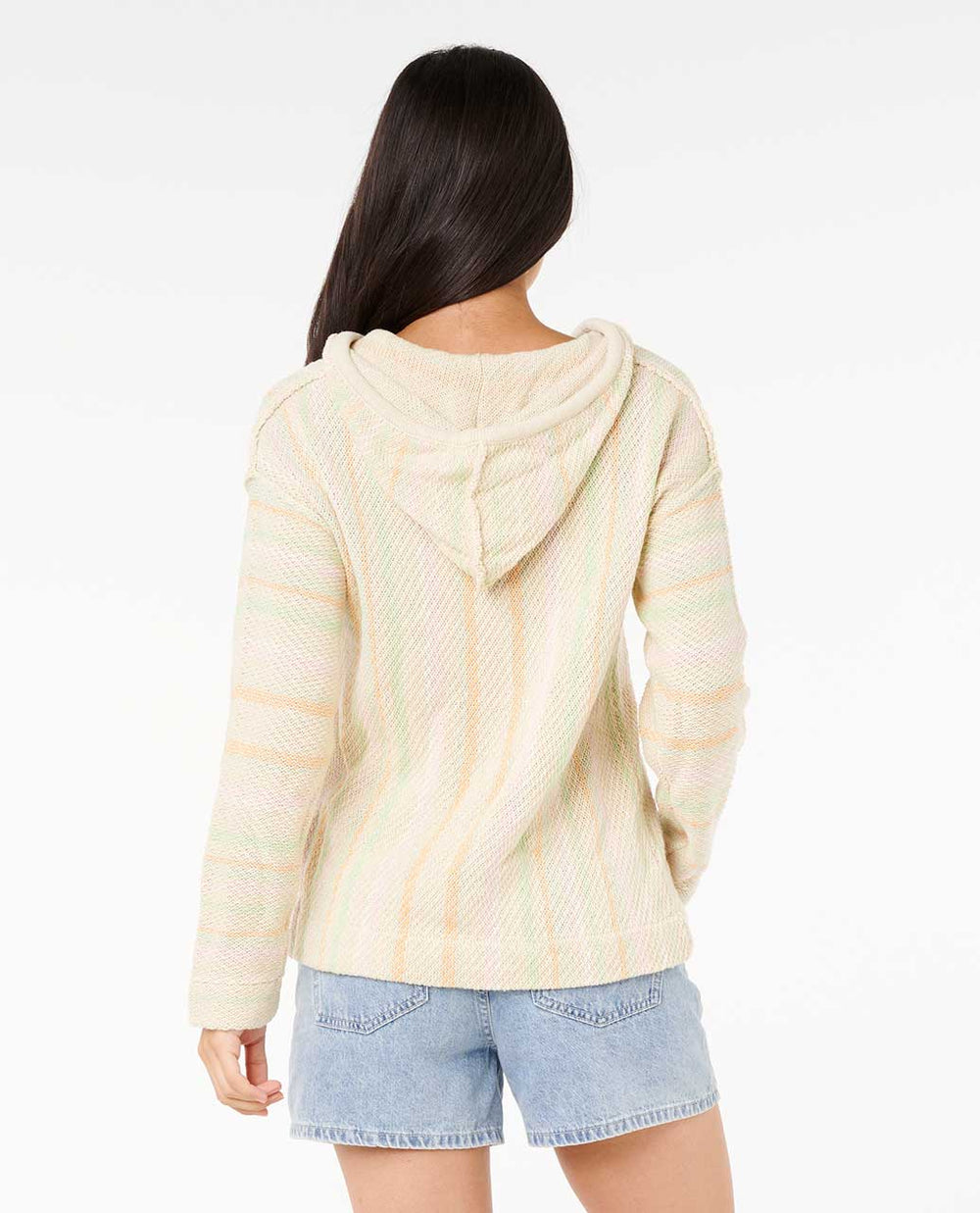 Rip Curl Revival Knit Poncho - Beige - Sun Diego Boardshop