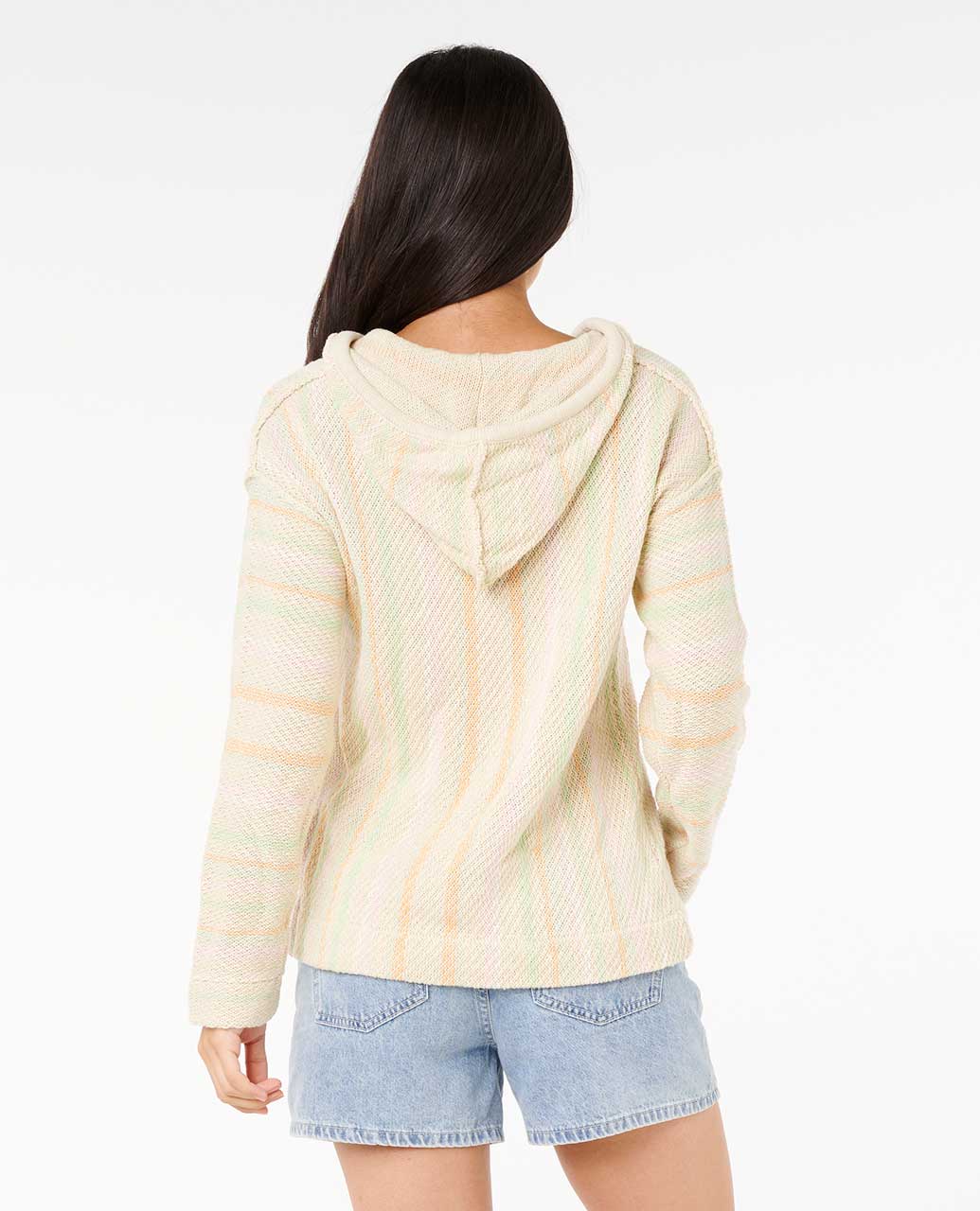 Rip Curl Revival Knit Poncho - Beige