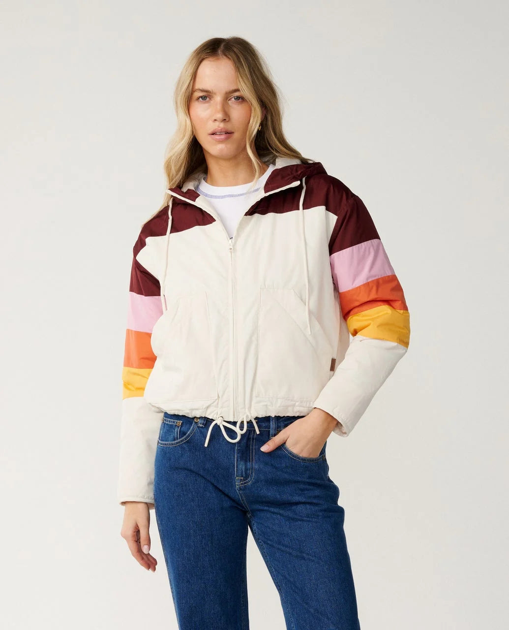 Rip Curl Women's Keepsakes Bomber Jacket - Dark Plum - Sun Diego Boardshop