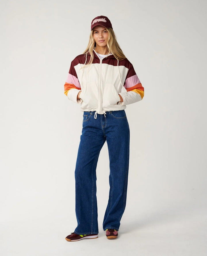 Rip Curl Women's Keepsakes Bomber Jacket - Dark Plum - Sun Diego Boardshop