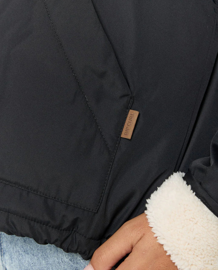 Rip Curl Keepsakes Bomber Jacket - Washed Black 8264