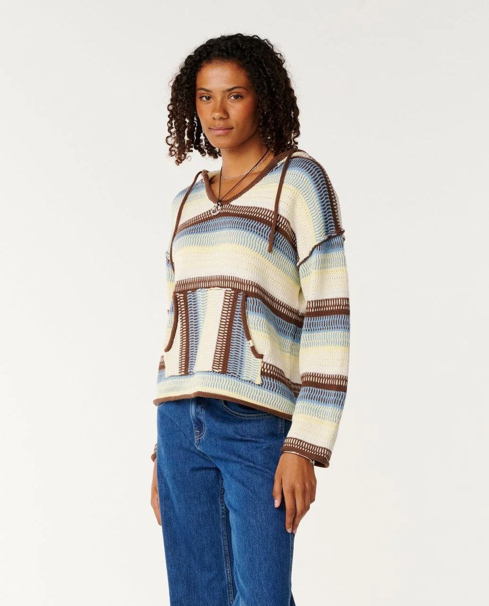Rip Curl Women's Retro Swell Stripe Poncho - Multico - Sun Diego Boardshop