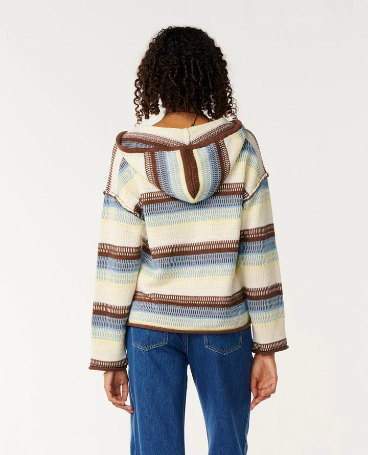 Rip Curl Women's Retro Swell Stripe Poncho - Multico - Sun Diego Boardshop