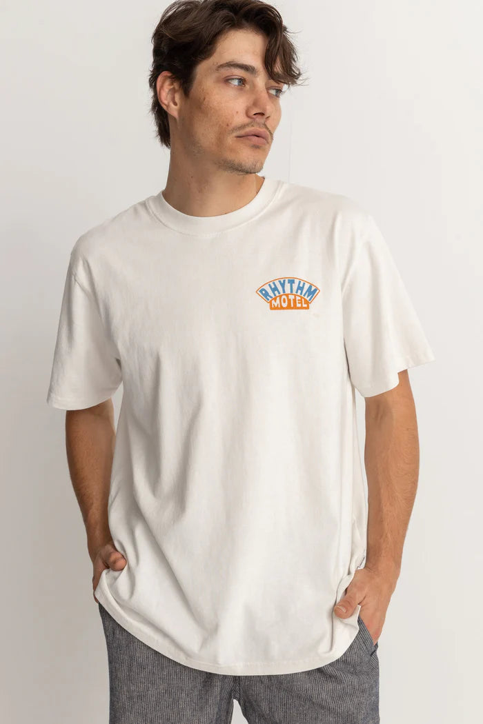 Rhythm Motel Vintage Ss T-Shirt - VINTAGE WHITE - Sun Diego Boardshop