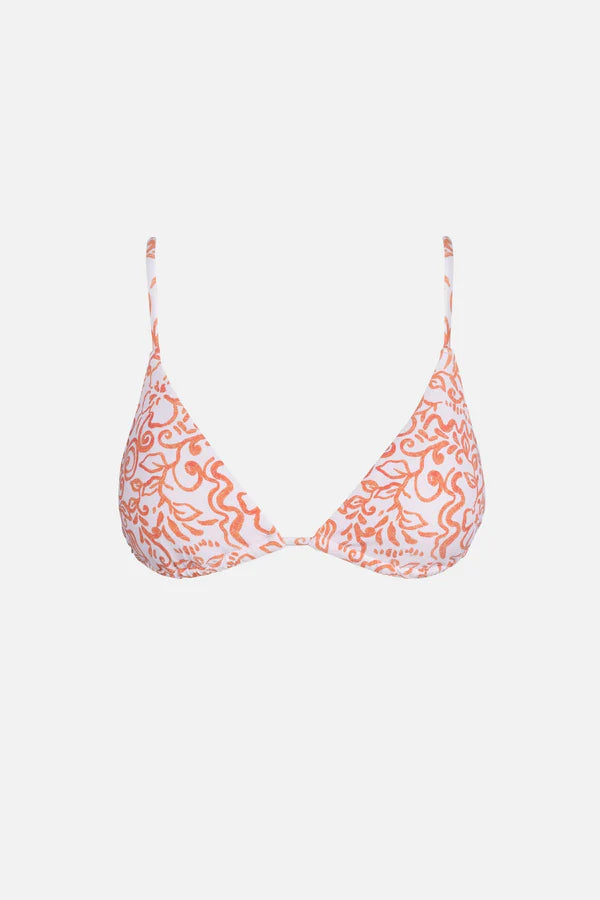 Rhythm Islander Floral Slide Tri Top  - CORAL - Sun Diego Boardshop