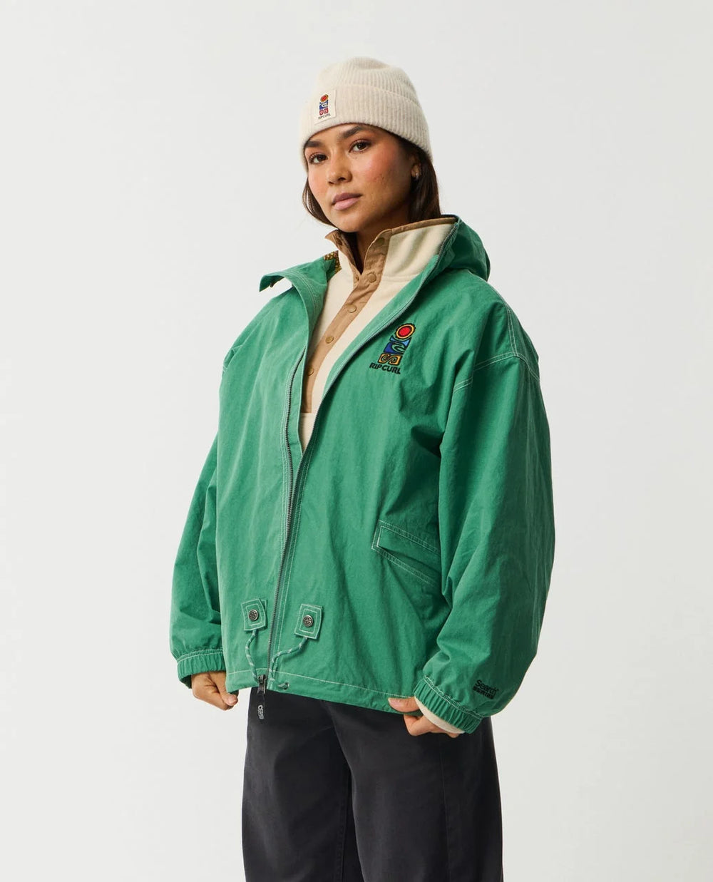 Rip Curl Women's Search Series Archives Jacket - Dusty Green - Sun Diego Boardshop