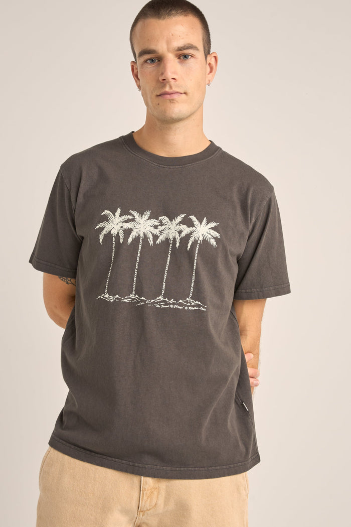 Rhythm Vintage Palms Ss Shirt - VINTAGE BLACK - Sun Diego Boardshop