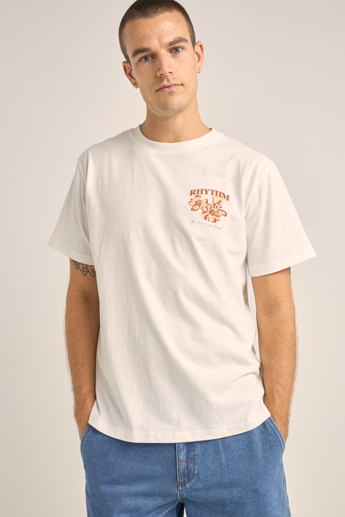 Rhythm Postcard Ss Shirt - VINTAGE WHITE - Sun Diego Boardshop