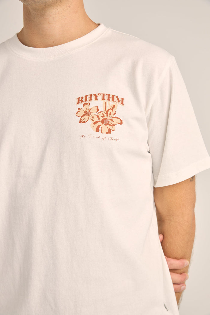 Rhythm Postcard Ss Shirt - VINTAGE WHITE - Sun Diego Boardshop