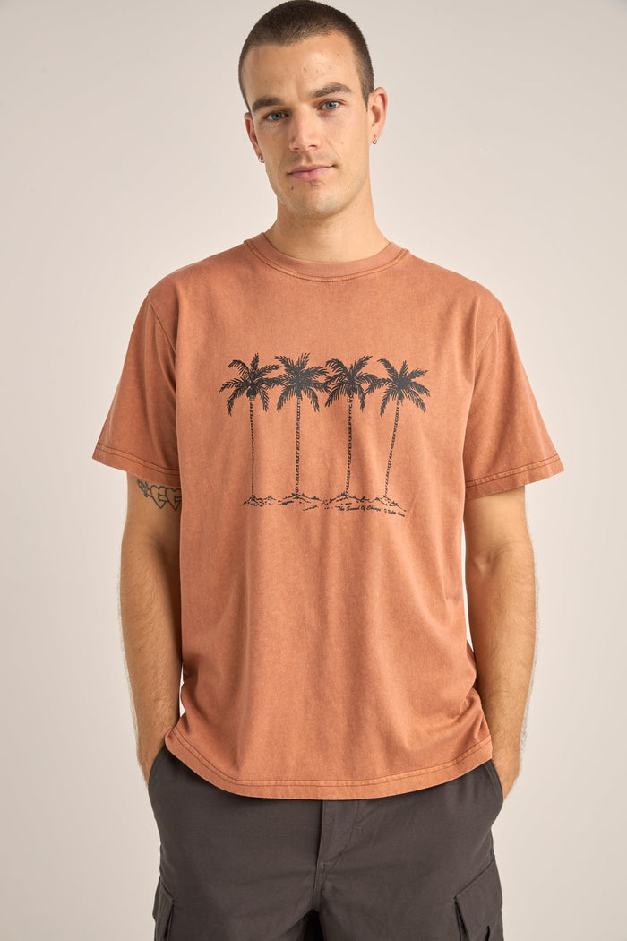 Rhythm Vintage Palms Ss Shirt - CLAY - Sun Diego Boardshop