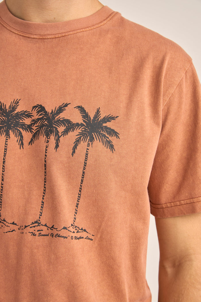 Rhythm Vintage Palms Ss Shirt - CLAY - Sun Diego Boardshop