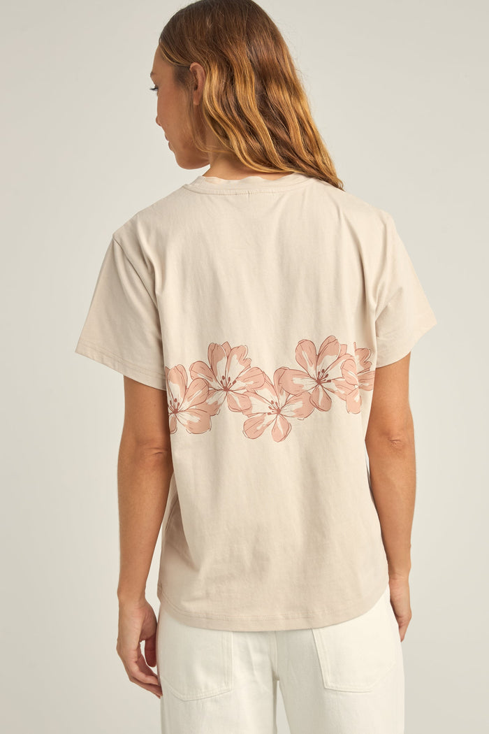 Rhythm Island Hibiscus Tee - MAUVE - Sun Diego Boardshop