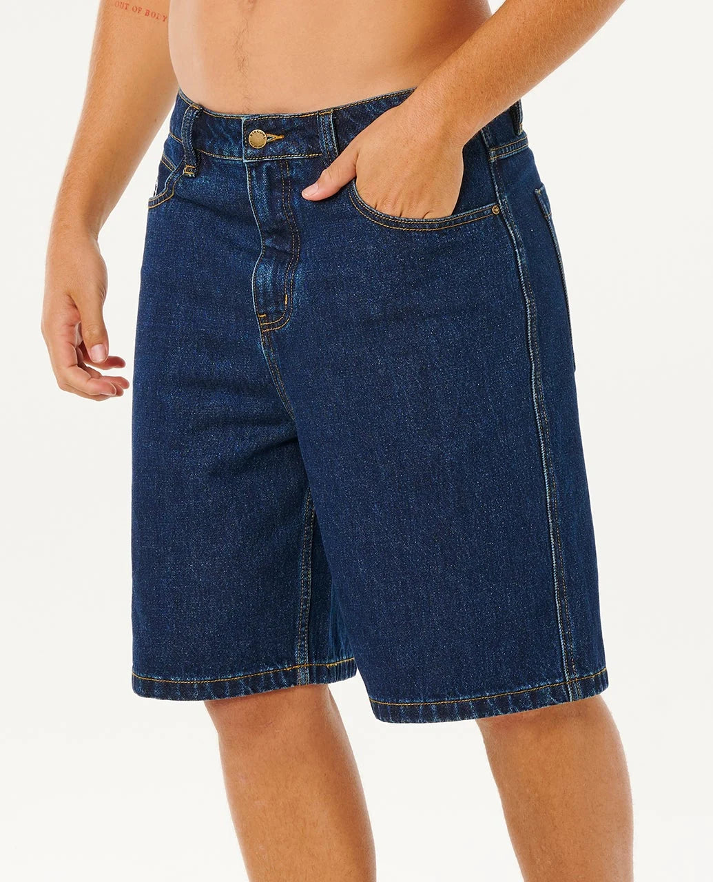 Rip Curl Men's Nu Dose 22" Denim Walkshort - True Indigo