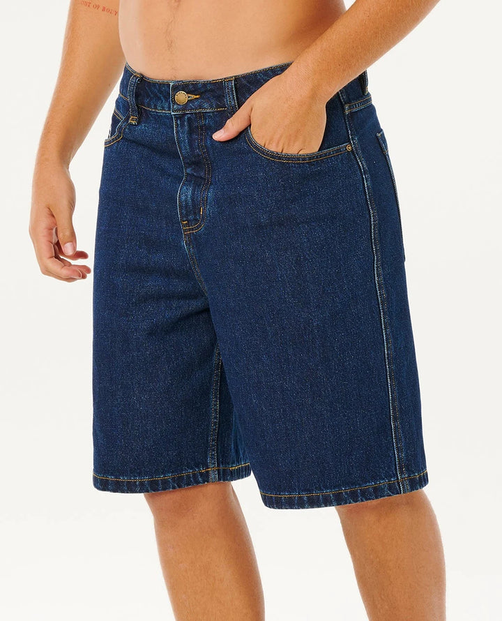 Rip Curl Men's Nu Dose 22" Denim Walkshort - True Indigo