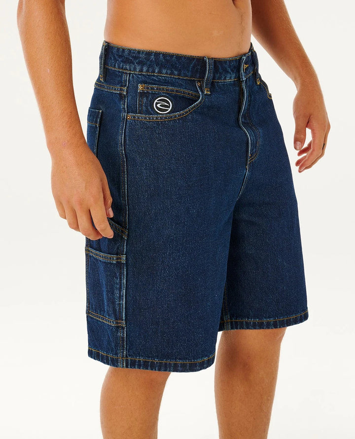 Rip Curl Men's Nu Dose 22" Denim Walkshort - True Indigo