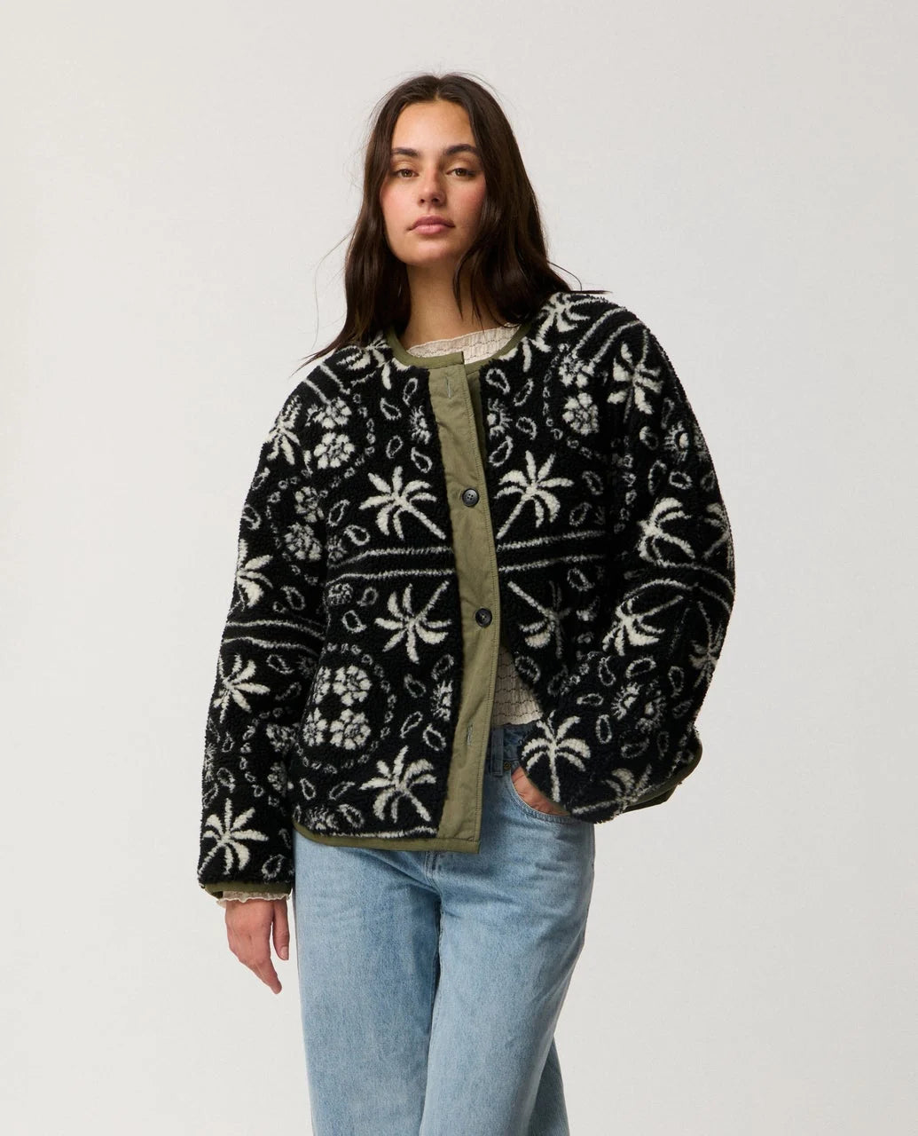 Rip Curl Women's Bossa Nova Revo Jacket - Military Green