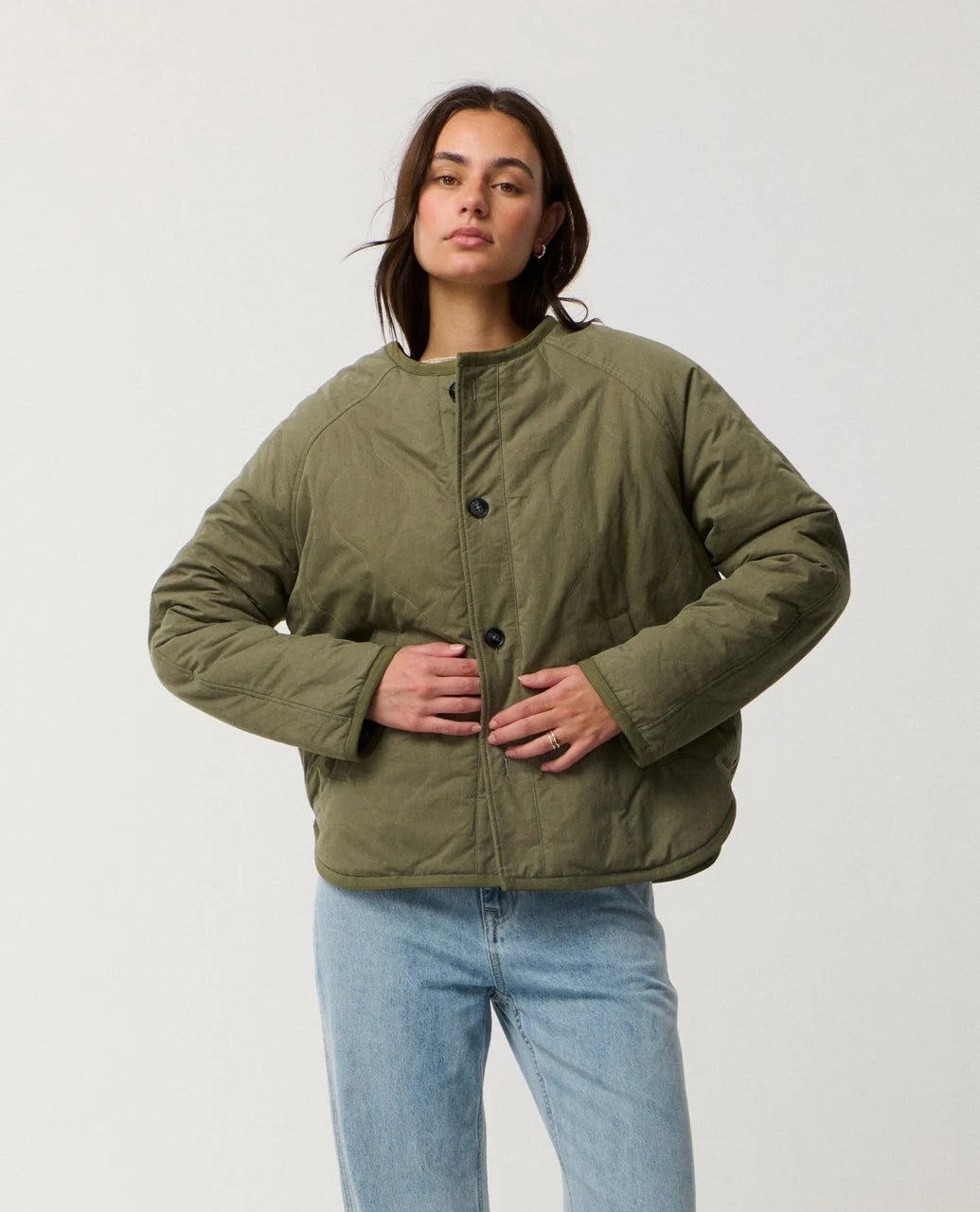Rip Curl Women's Bossa Nova Revo Jacket - Military Green