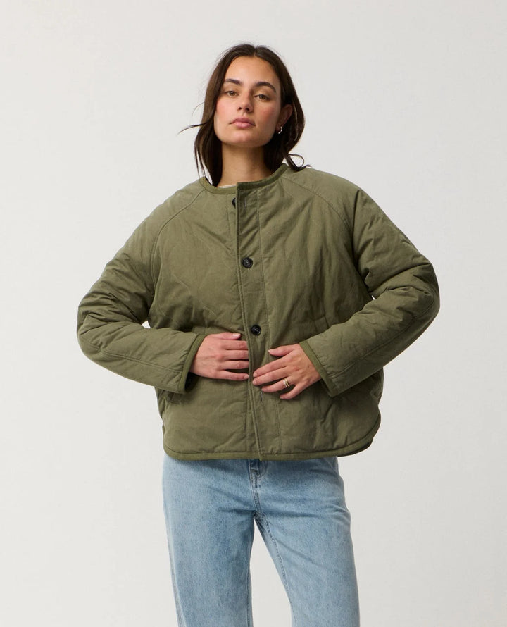 Rip Curl Women's Bossa Nova Revo Jacket - Military Green