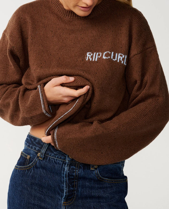 Rip Curl Women's Stephanie Gilmore Sparrow Knit - Chocolate - Sun Diego Boardshop