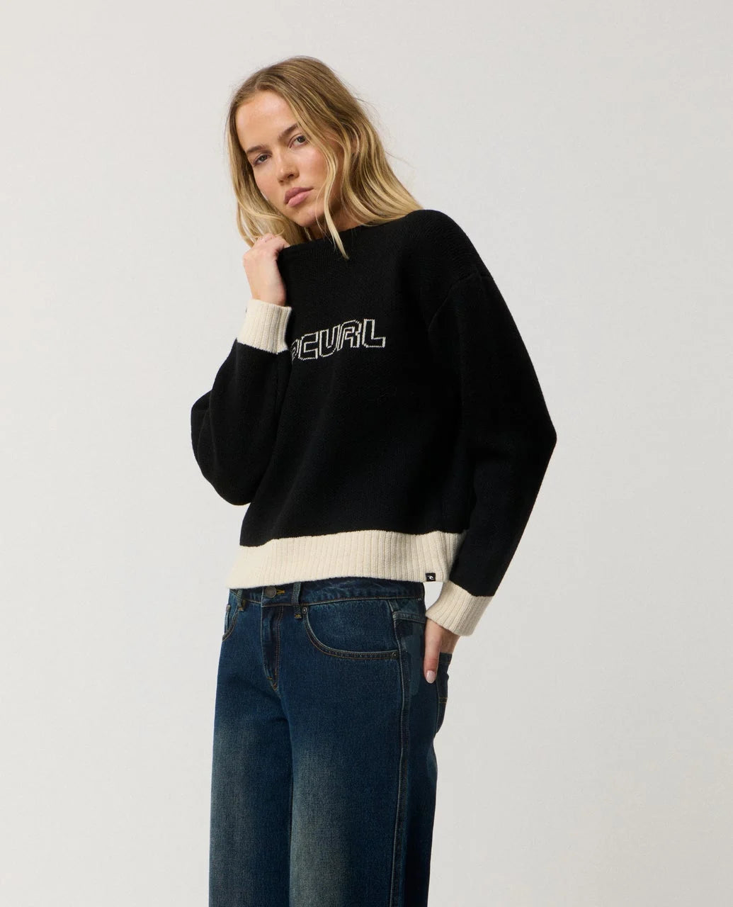 Rip Curl Women's Archive: Script Knit - Black