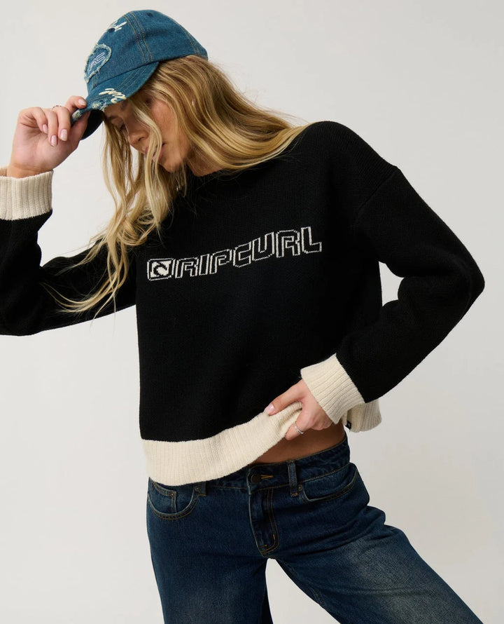 Rip Curl Women's Archive: Script Knit - Black