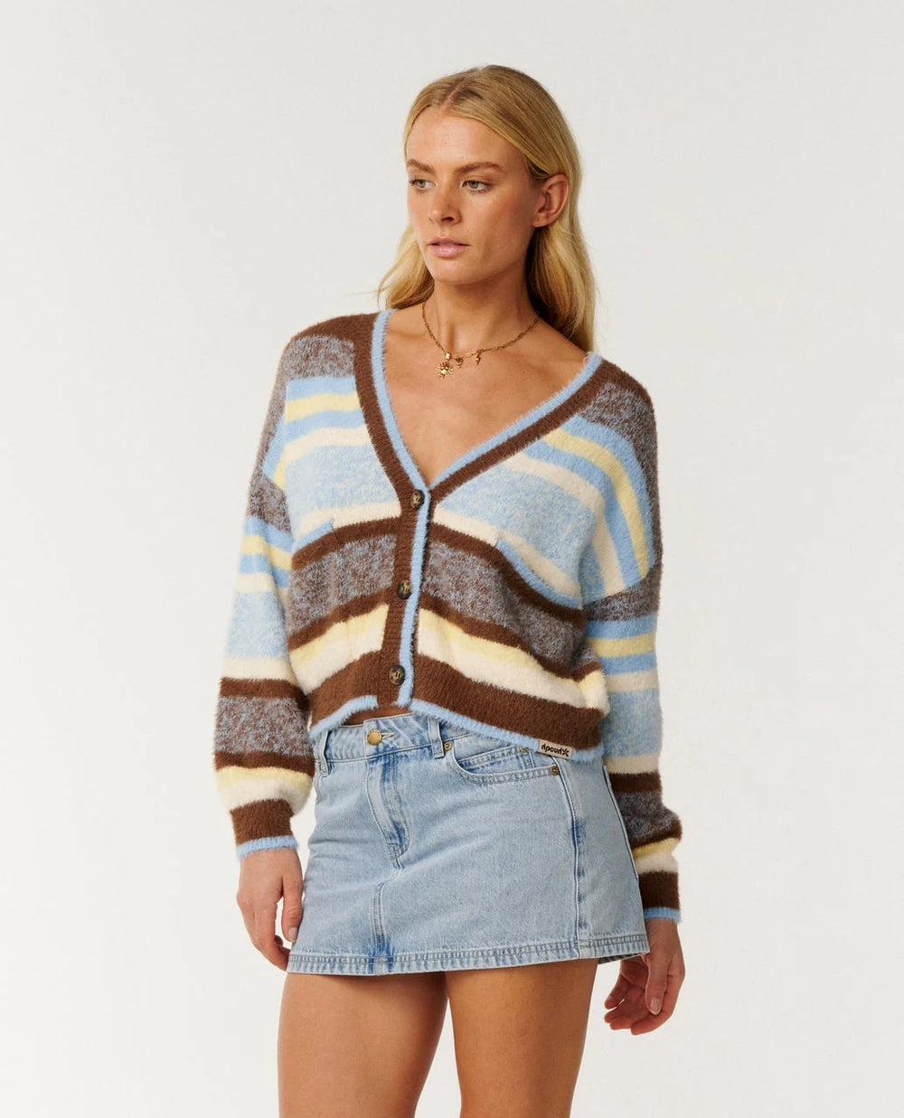 Rip Curl Women's Paraiso Stripe Cardigan - Multico - Sun Diego Boardshop