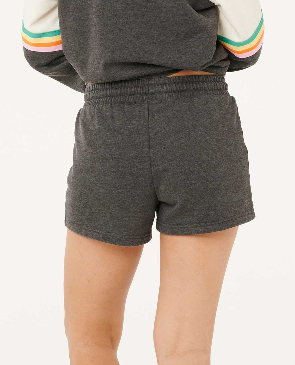 Rip Curl Surf Revival Fleece Short - Washed Black 8264 - Sun Diego Boardshop