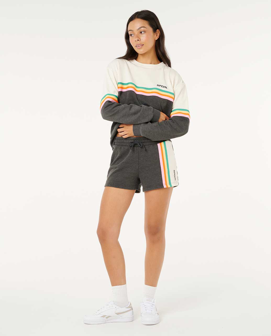 Rip Curl Surf Revival Fleece Short - Washed Black 8264