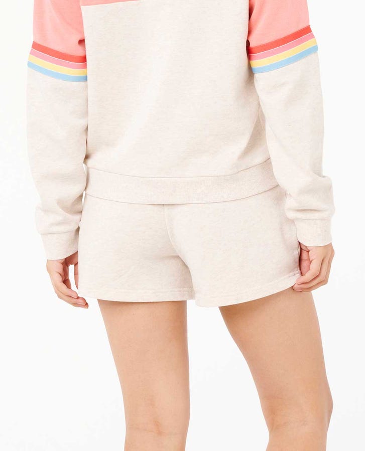 Rip Curl Surf Revival Fleece Short - Oatmeal Marle 8526 - Sun Diego Boardshop