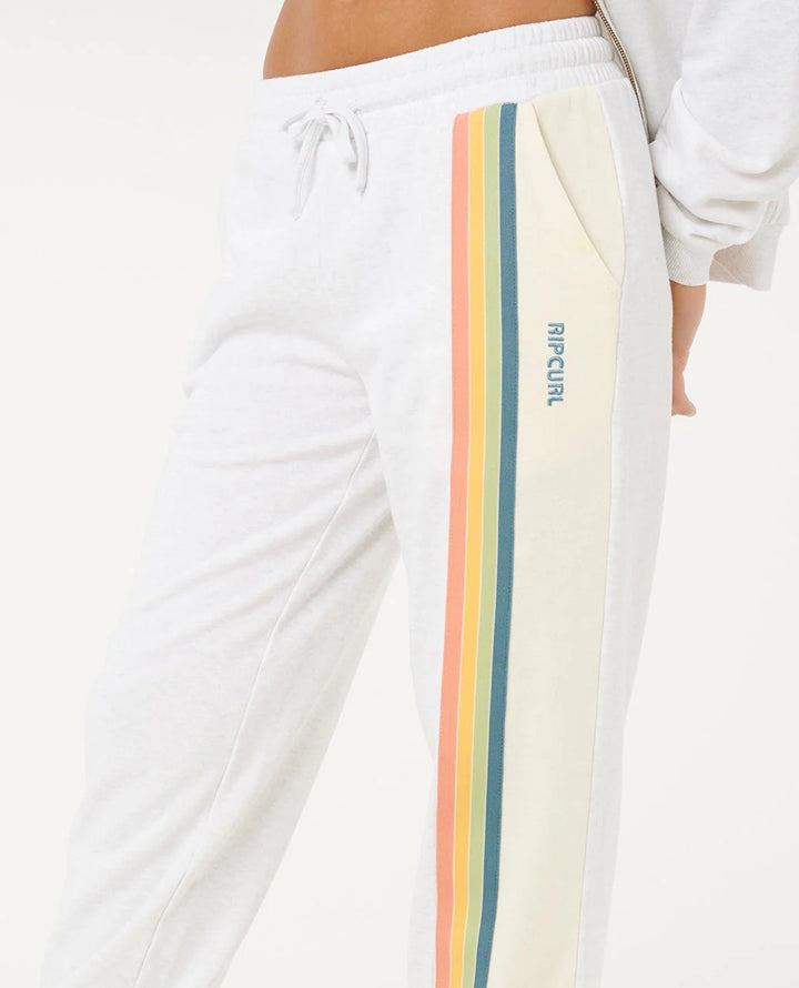Rip Curl Surf Revival Track Pant - Grey Marle 0085