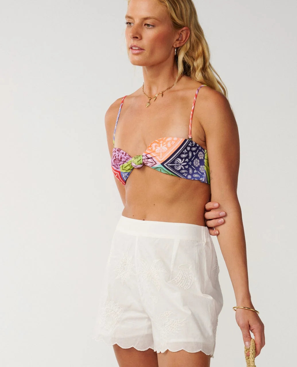 Rip Curl Women's Bossa Nova Emb Walkshort - Bone - Sun Diego Boardshop