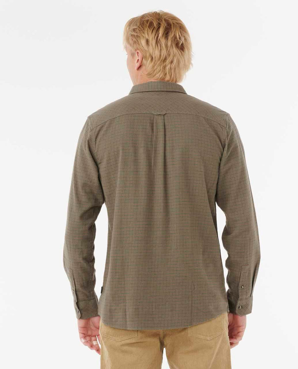 Rip Curl Classic Surf Checked In Flannel - Cactus Green - Sun Diego Boardshop