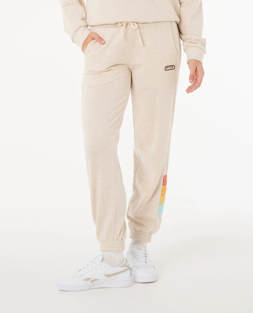 Rip Curl Surf Revial Track Pant - Oatmeal - Sun Diego Boardshop