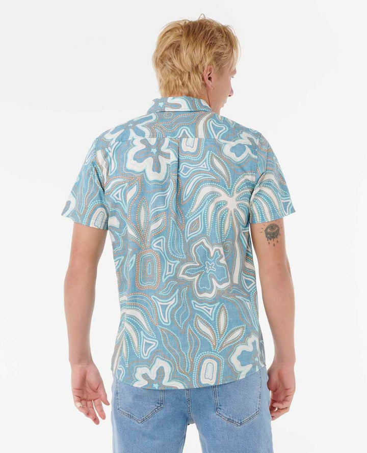 Rip Curl Barrel Killa Short Sleeve Shirt - Deep Ocean - Sun Diego Boardshop