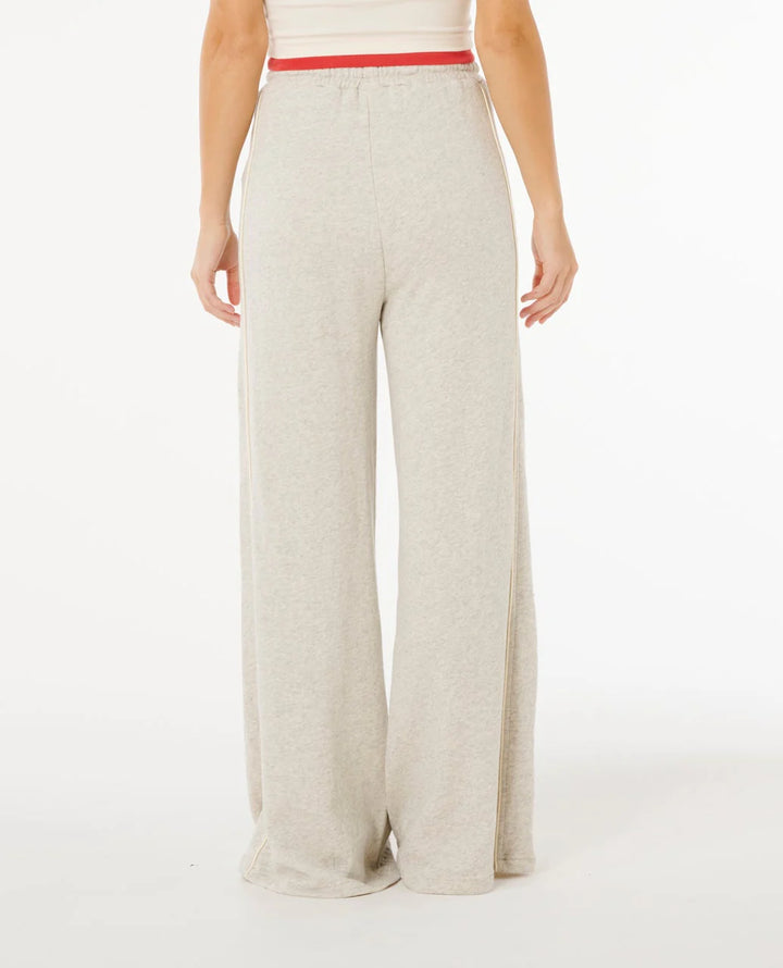 Rip Curl Surf Side Spliced Wide Leg Pant - Grey Marle - Sun Diego Boardshop