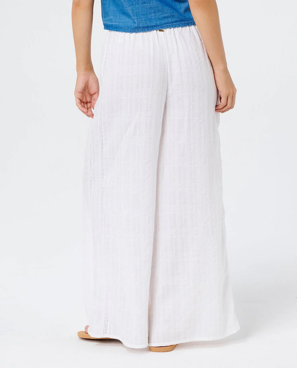 Rip Curl Women's Catalina Islands Wide Leg Pant - Optical White 3262 - Sun Diego Boardshop