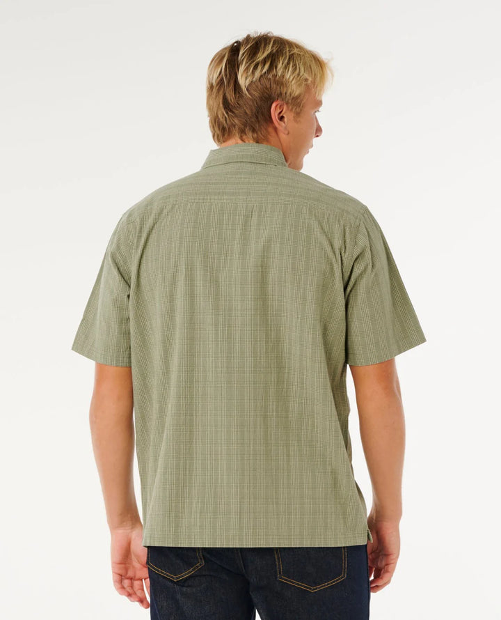 Rip Curl Premium Surf Check Short Sleeve - Surplus Green - Sun Diego Boardshop