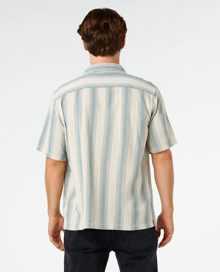 Rip Curl Men's Classic Surf Weaver Short Sleeve Shirt - Vintage White - Sun Diego Boardshop