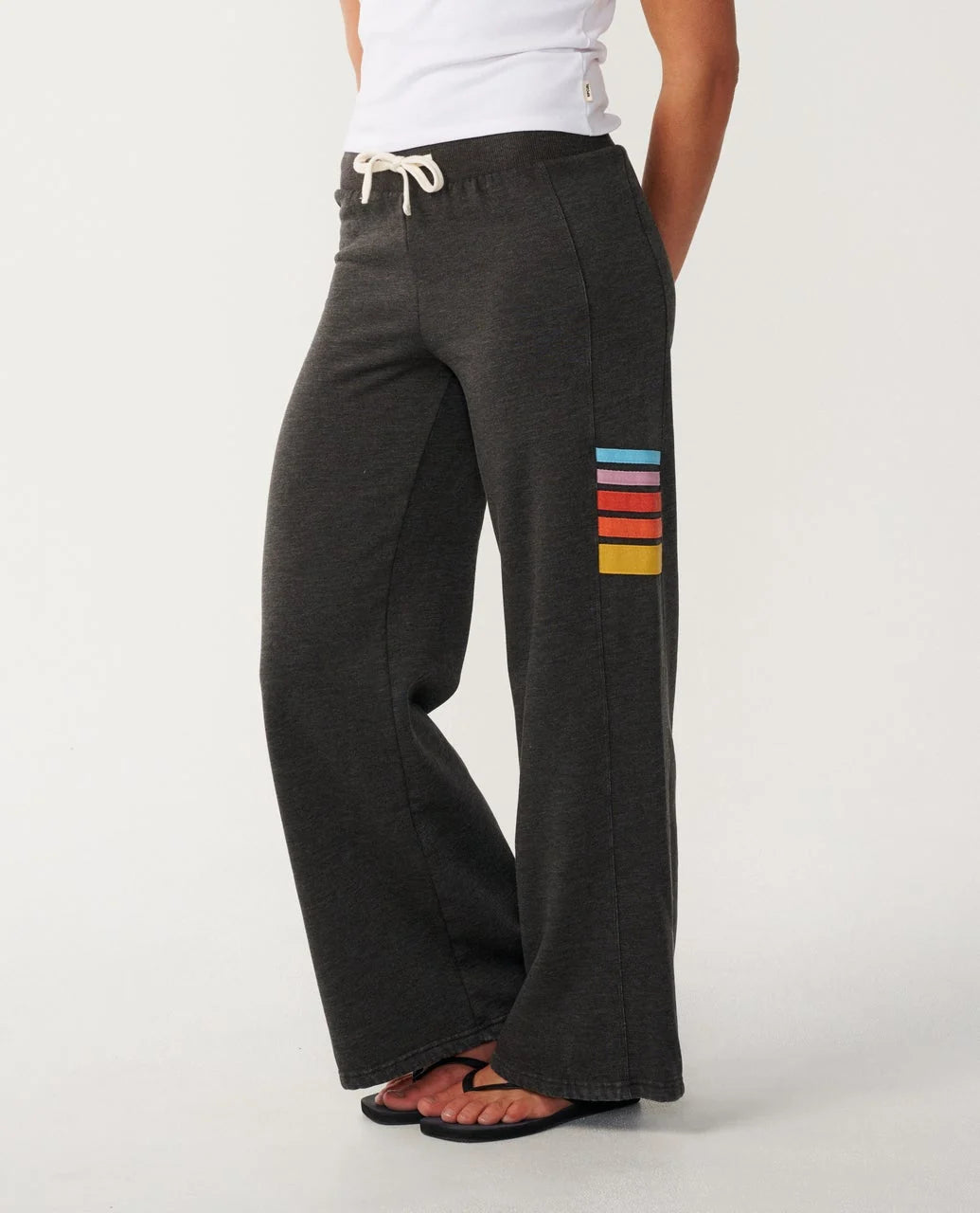 Rip Curl Women's Surf Revival Wide Leg Pant - Washed Black - Sun Diego Boardshop