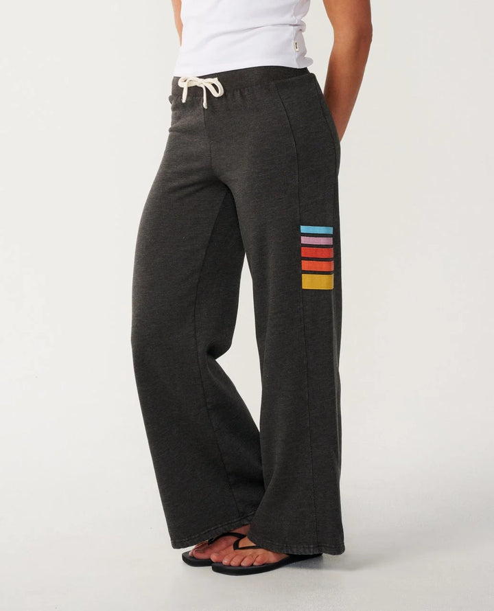Rip Curl Women's Surf Revival Wide Leg Pant - Washed Black - Sun Diego Boardshop