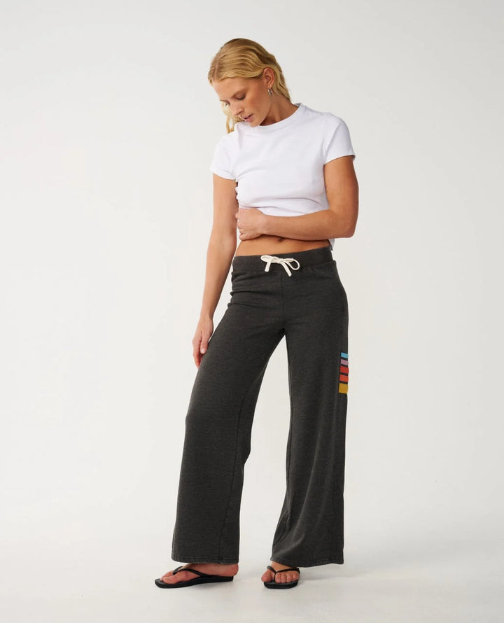 Rip Curl Women's Surf Revival Wide Leg Pant - Washed Black - Sun Diego Boardshop