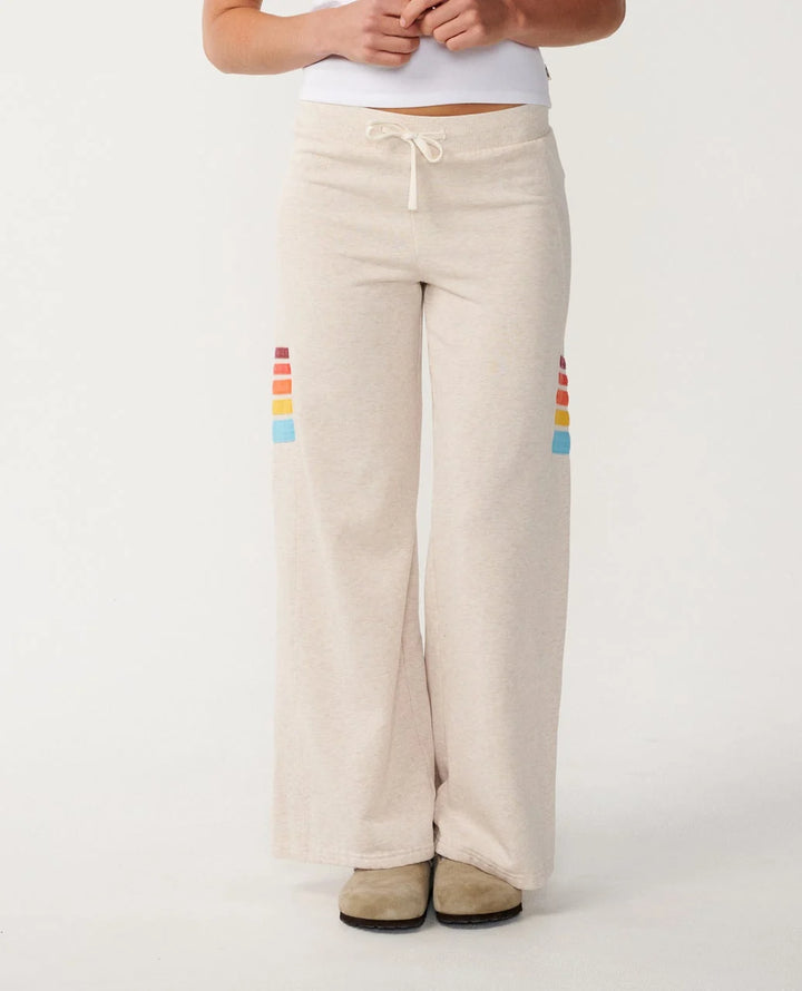 Rip Curl Women's Surf Revival Wide Leg Pant - Oatmeal Marle - Sun Diego Boardshop