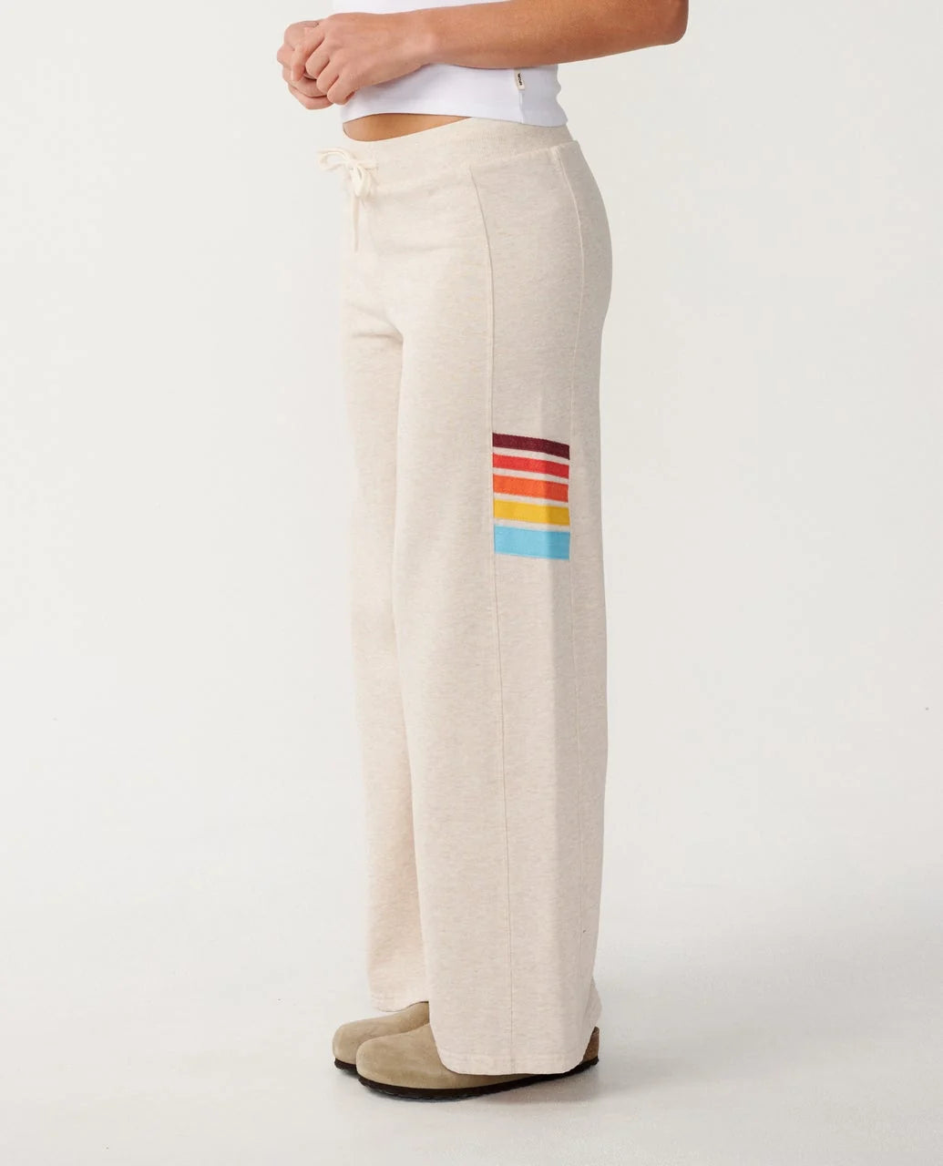 Rip Curl Women's Surf Revival Wide Leg Pant - Oatmeal Marle - Sun Diego Boardshop