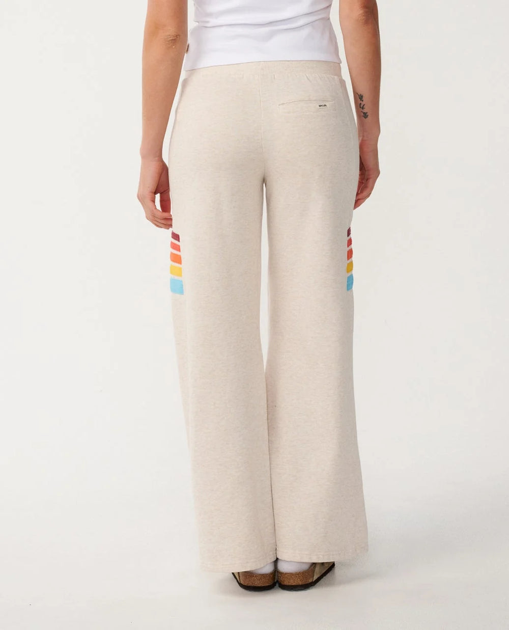 Rip Curl Women's Surf Revival Wide Leg Pant - Oatmeal Marle - Sun Diego Boardshop