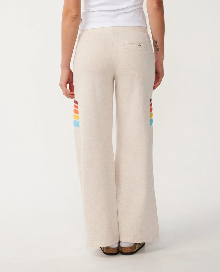 Rip Curl Women's Surf Revival Wide Leg Pant - Oatmeal Marle - Sun Diego Boardshop