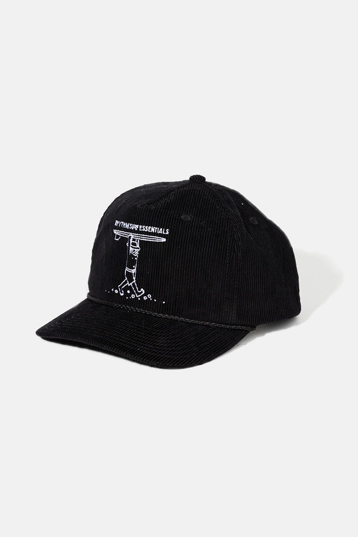 Rhythm Wanderer Cap - BLACK - Sun Diego Boardshop